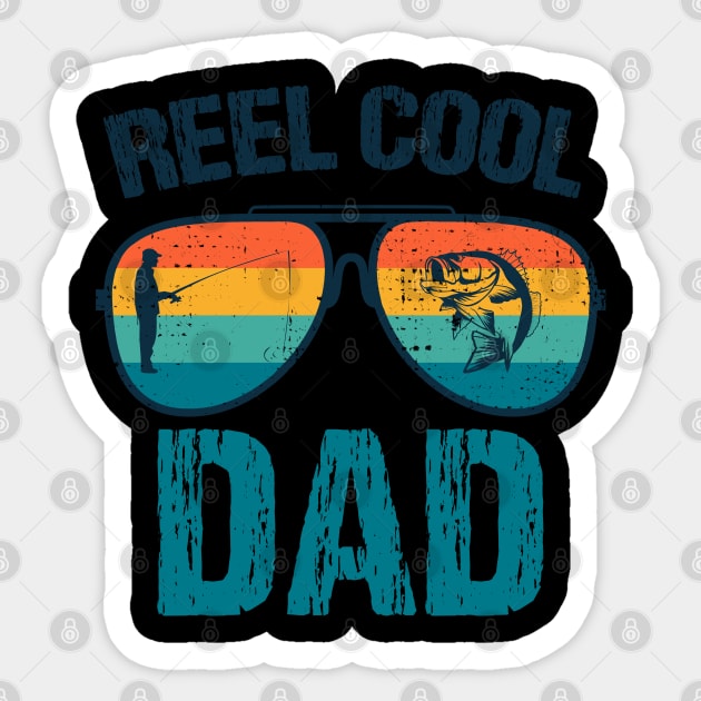 Reel Cool Dad Sticker by LittleBoxOfLyrics